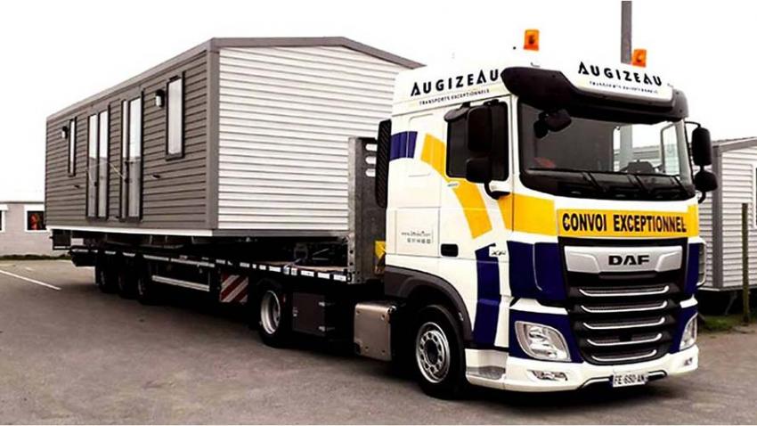 Transport de mobilhome